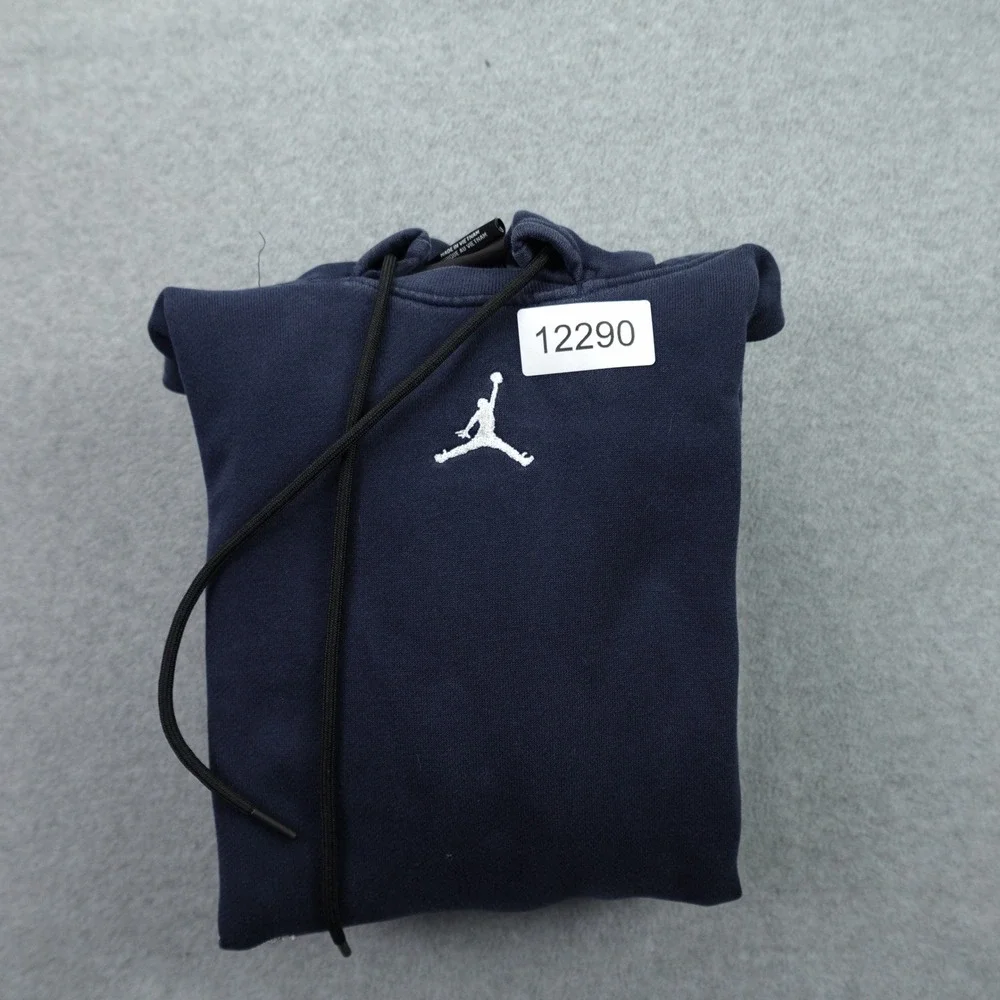 Dallas Mavericks Hoodie Mens Large Navy Courtside Statement‎ Edition Jordan NBA